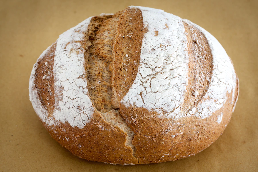 Fresh sourdough loaf